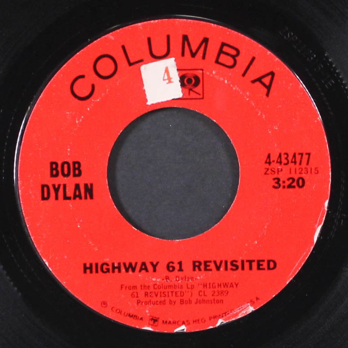 can you please crawl out your window? / highway 61 revisited by BOB DYLAN
