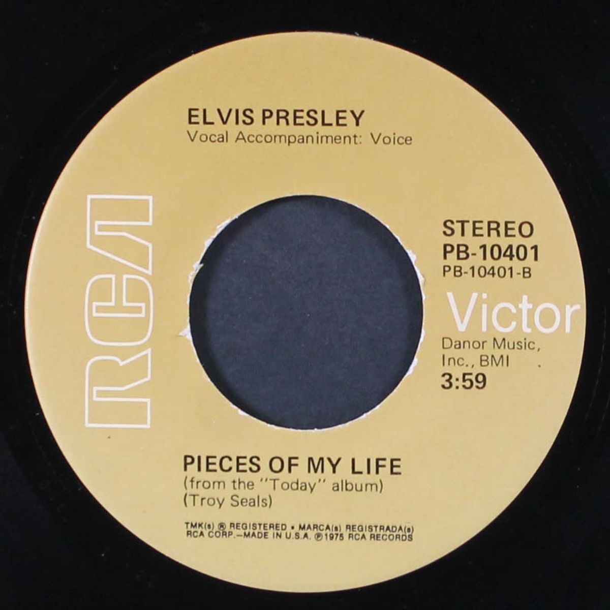 pieces of my life / bringing it back by ELVIS PRESLEY