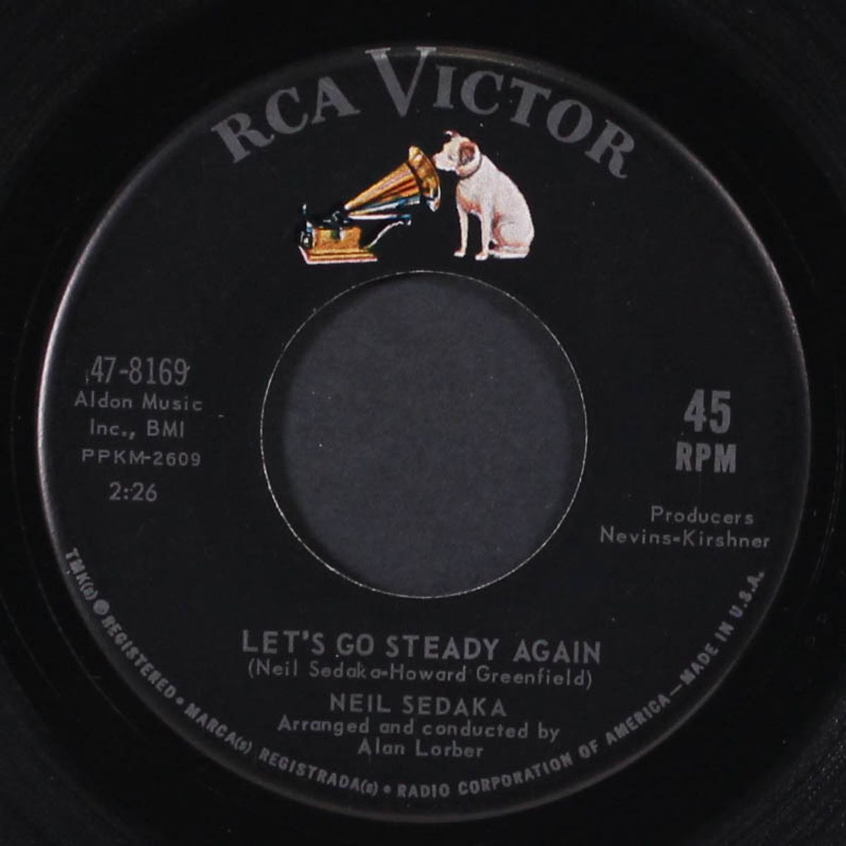 let's go steady again / waiting for never by NEIL SEDAKA