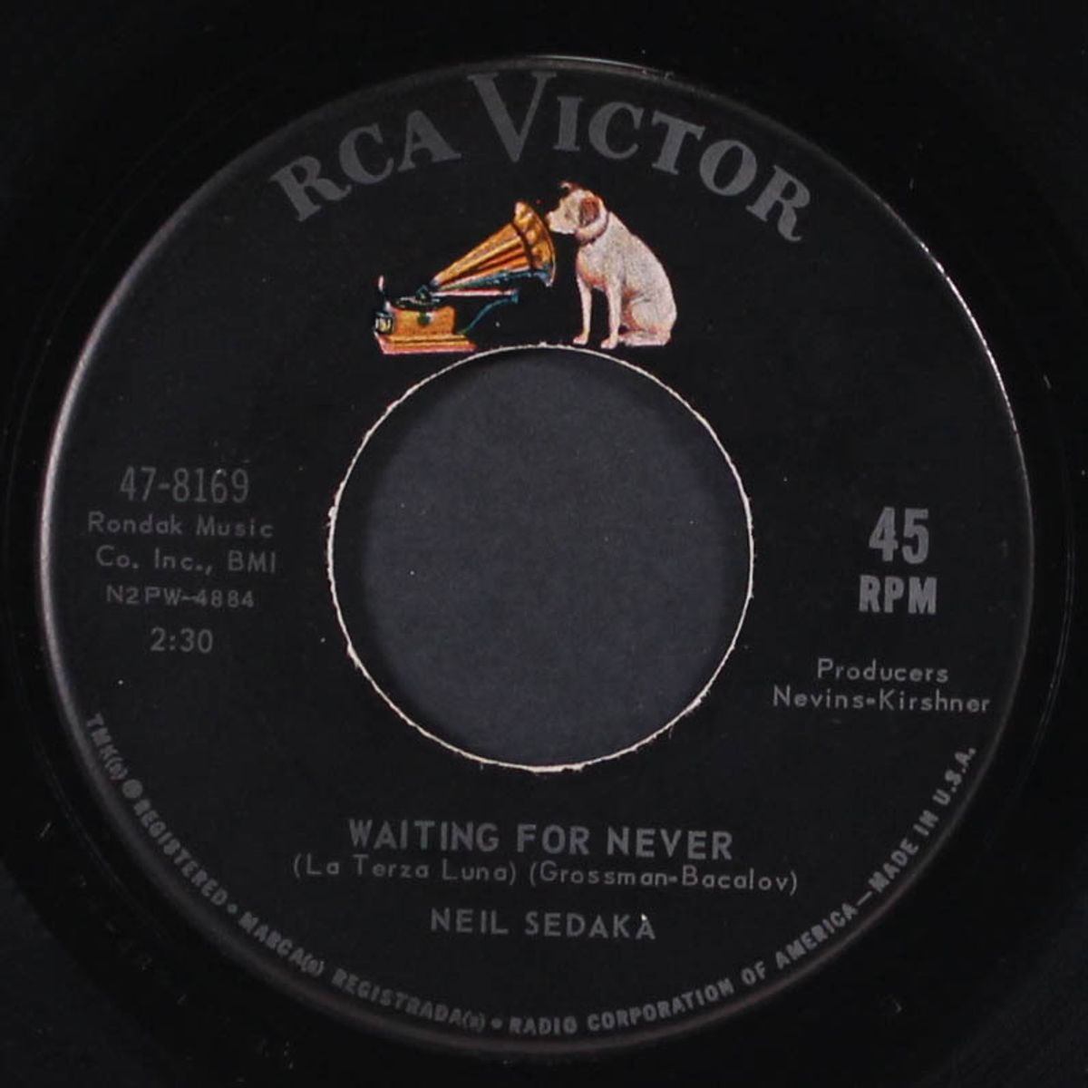 let's go steady again / waiting for never by NEIL SEDAKA