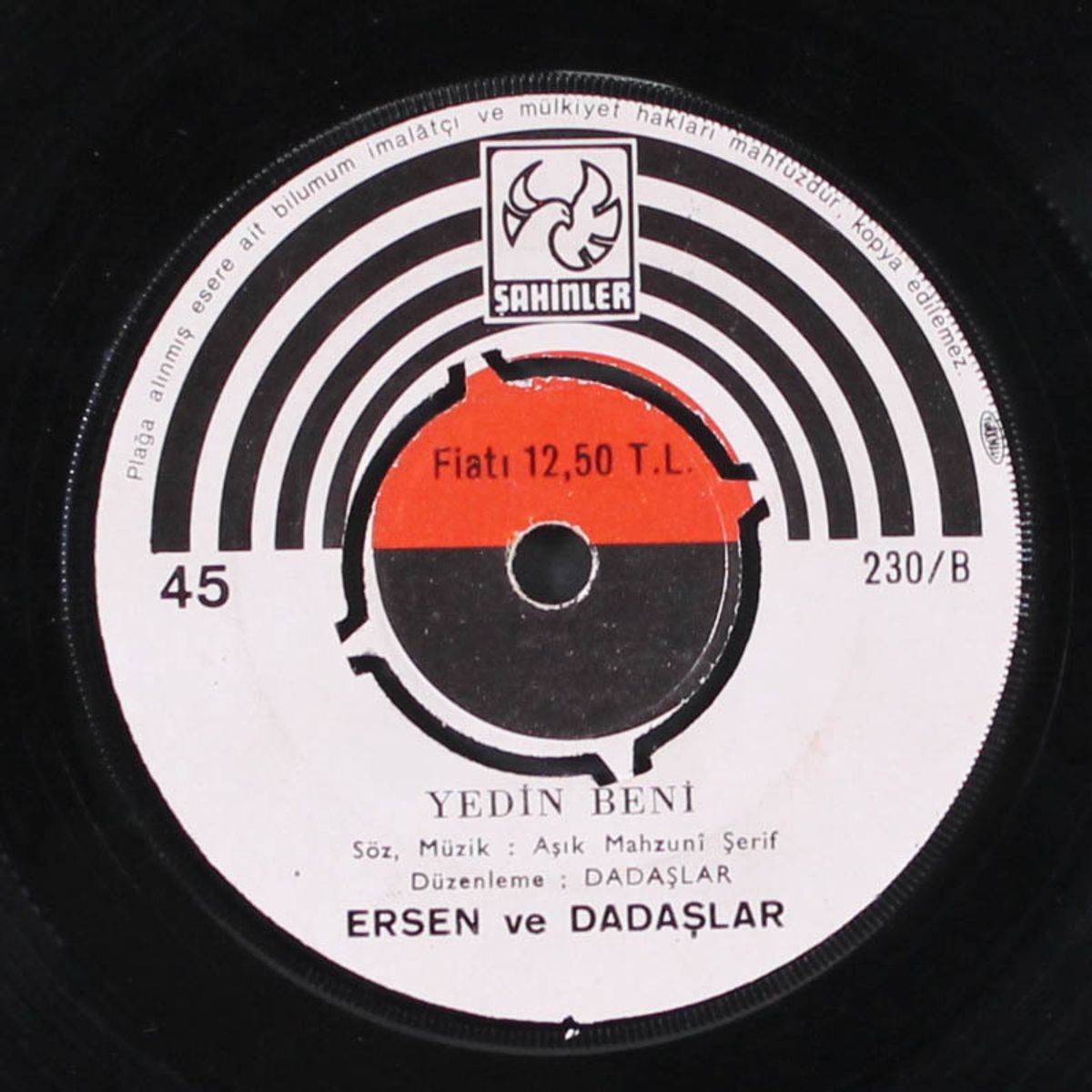 bir ayrilik, bir yoksulluk, bir olum / yedin beni by ERSEN VE DADASLAR