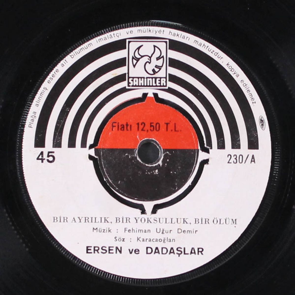 bir ayrilik, bir yoksulluk, bir olum / yedin beni by ERSEN VE DADASLAR