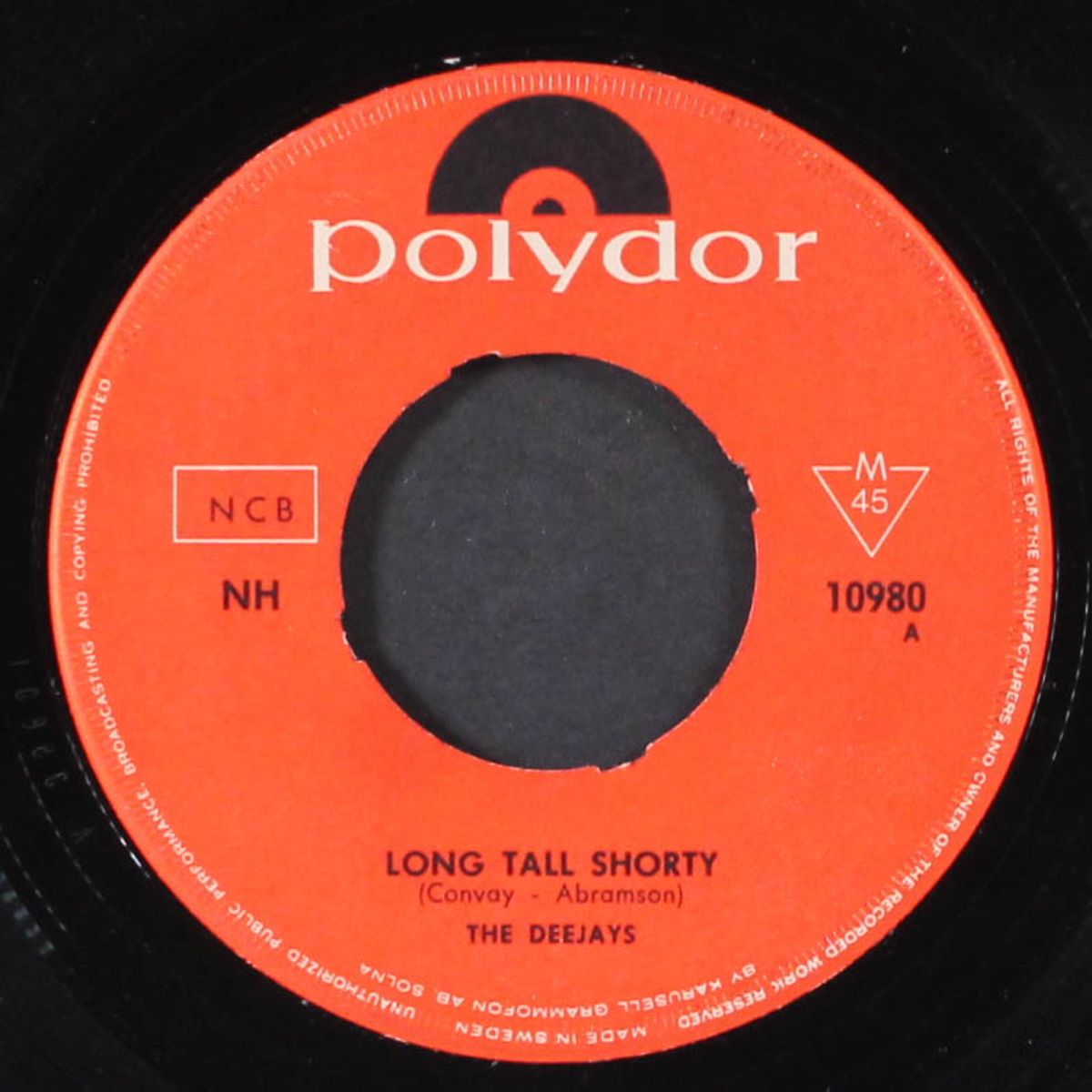 long tall shorty / i can tell by DEEJAYS