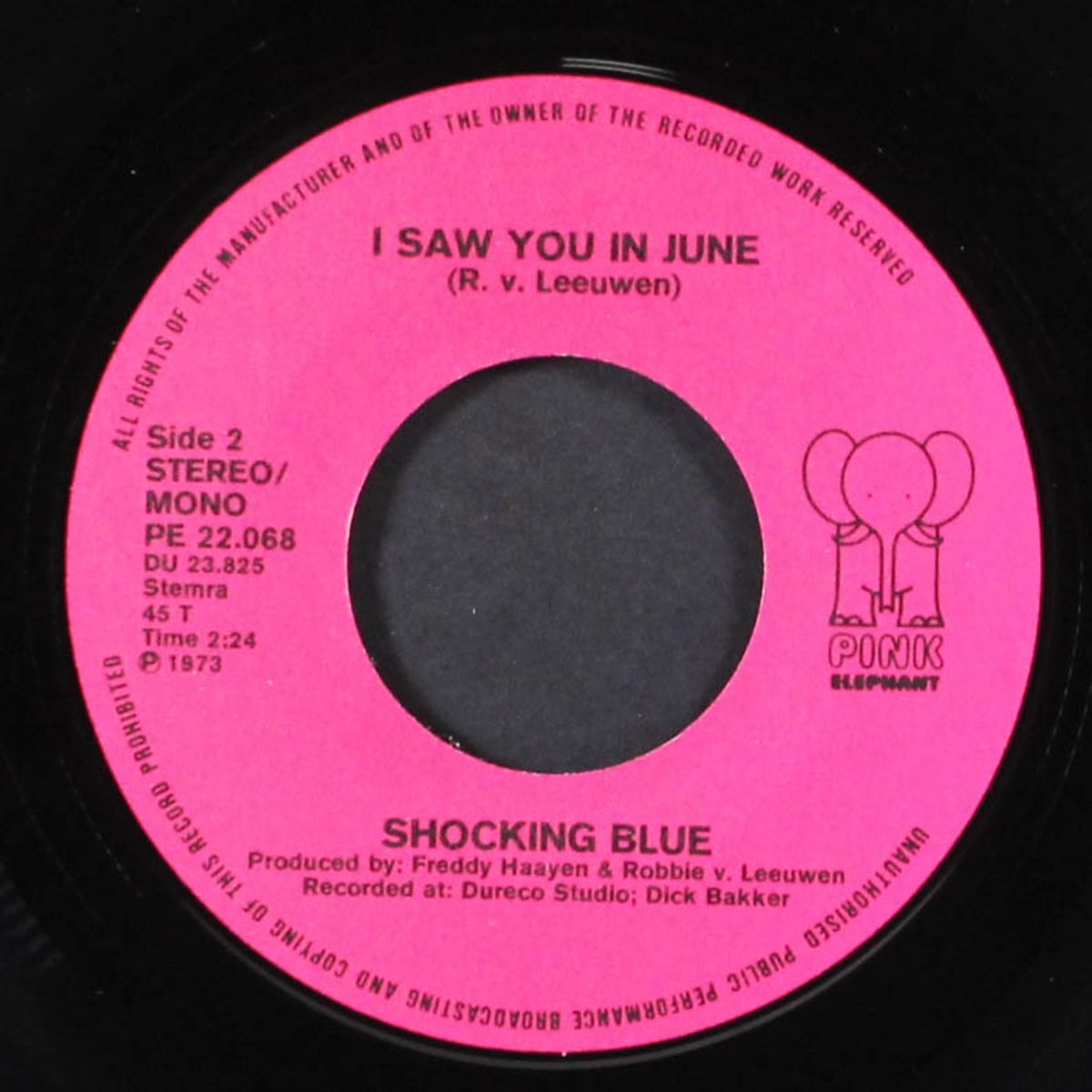 let me carry your bag / i saw you in june by SHOCKING BLUE