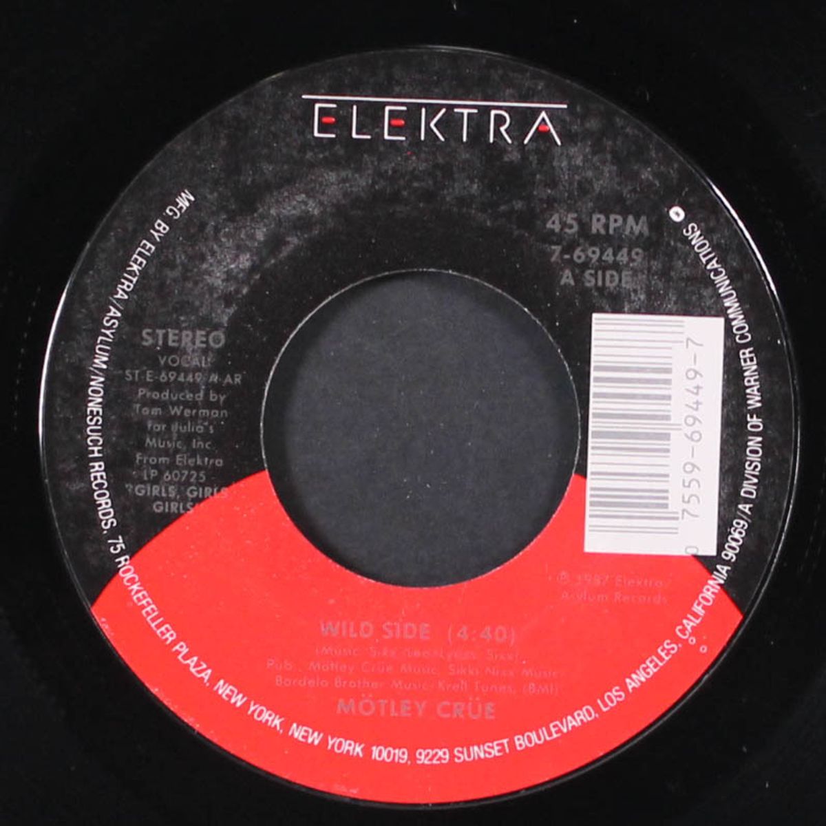 wild side / five years dead by MOTLEY CRUE