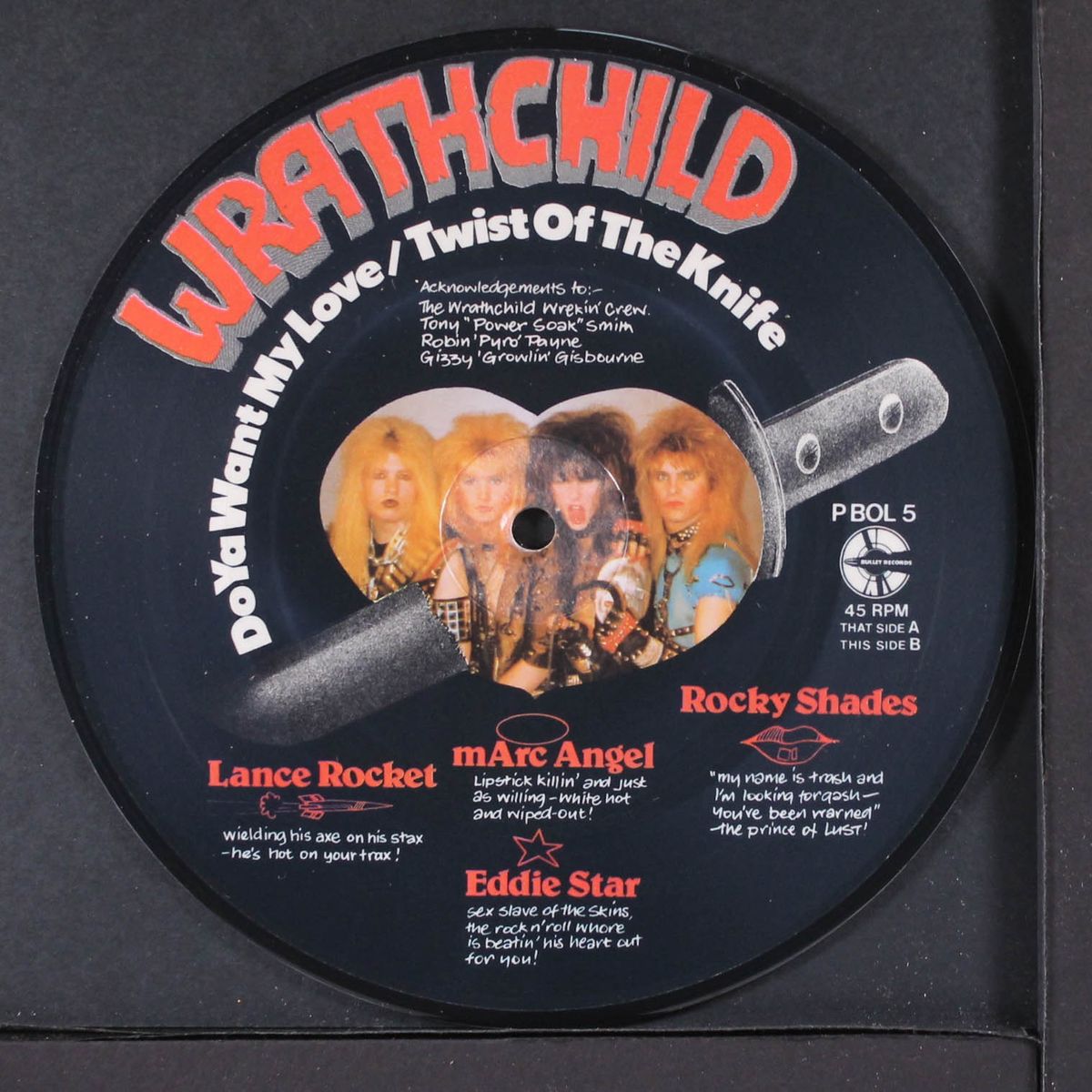 do you want my love / twist of the knife by WRATHCHILD