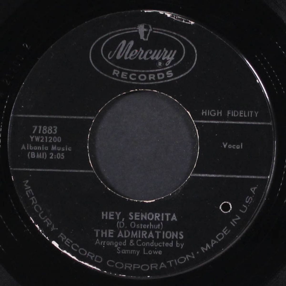 to the aisle / hey, senorita by ADMIRATIONS