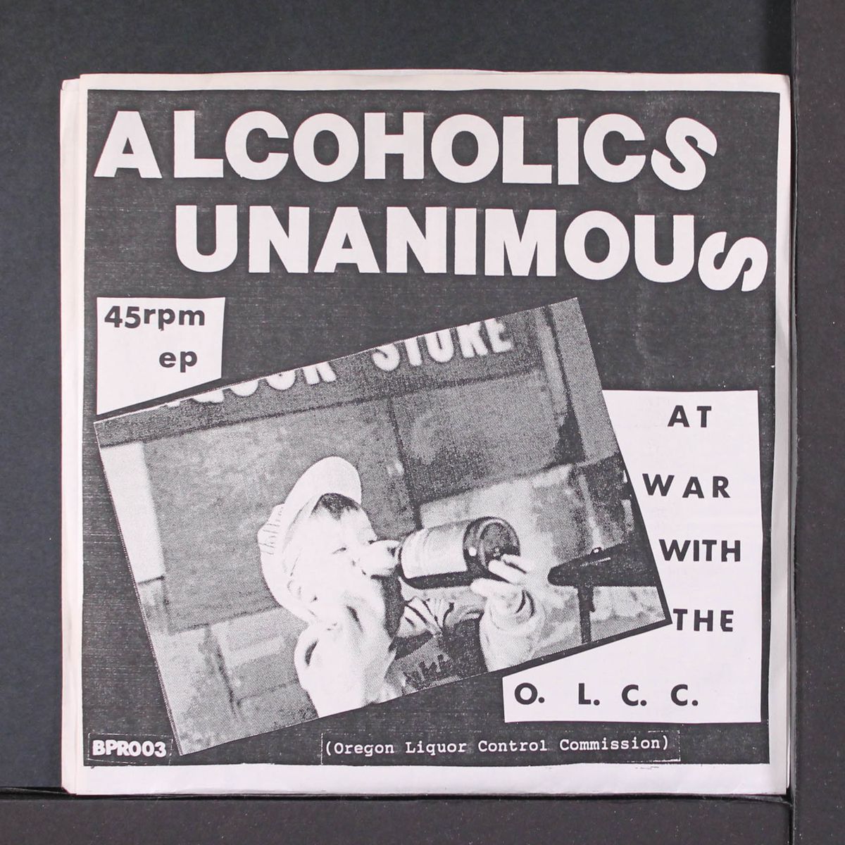 at war with the olcc by ALCOHOLICS UNANIMOUS