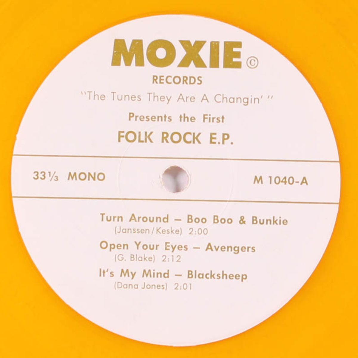the first folk rock ep by VARIOUS