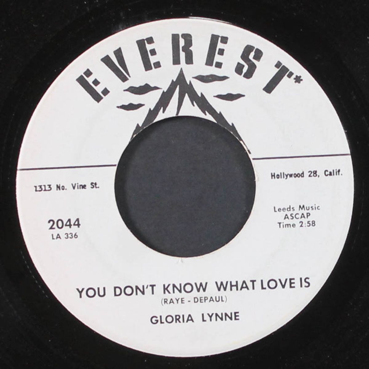 don't take your love from me / you don't know what love is by GLORIA LYNNE
