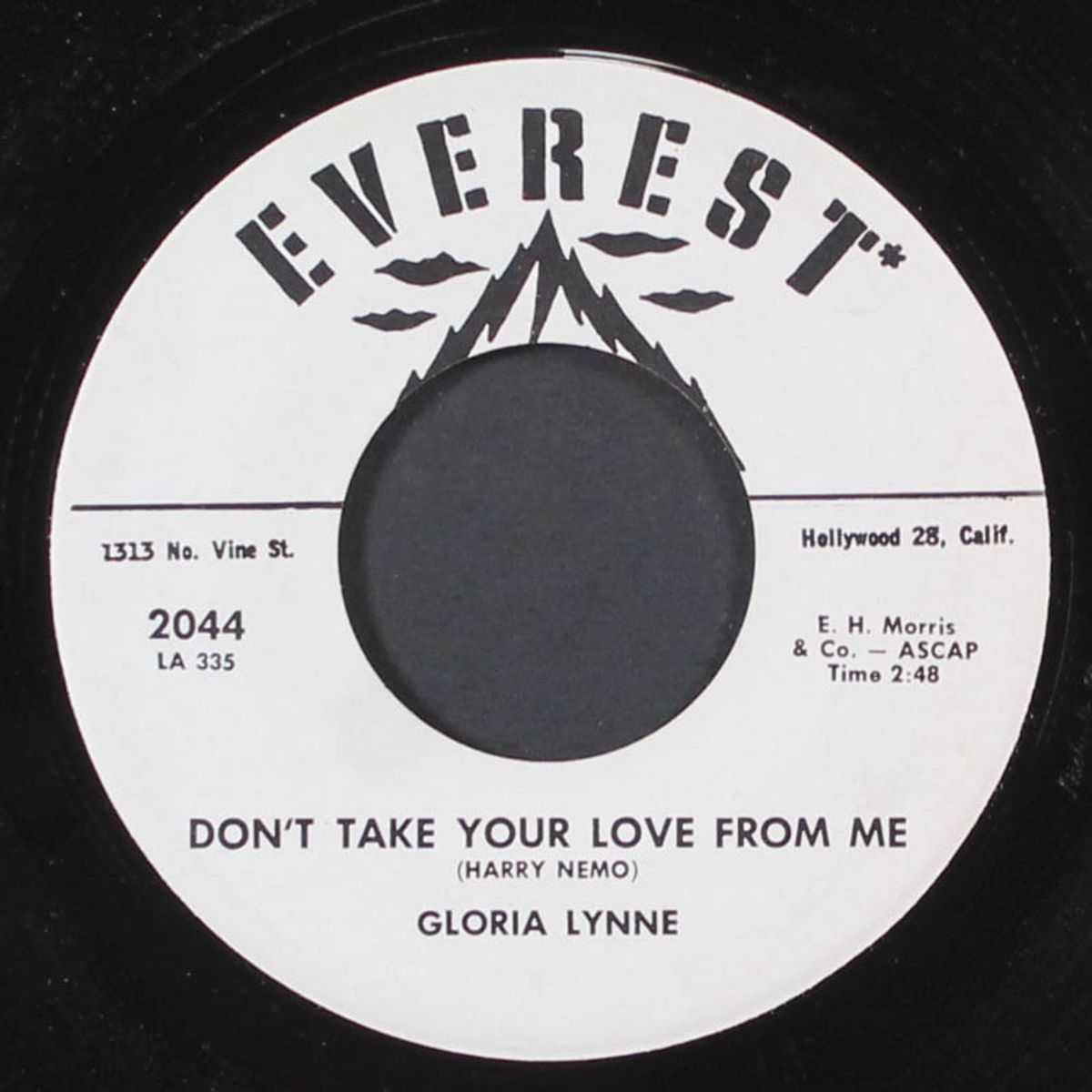 don't take your love from me / you don't know what love is by GLORIA LYNNE