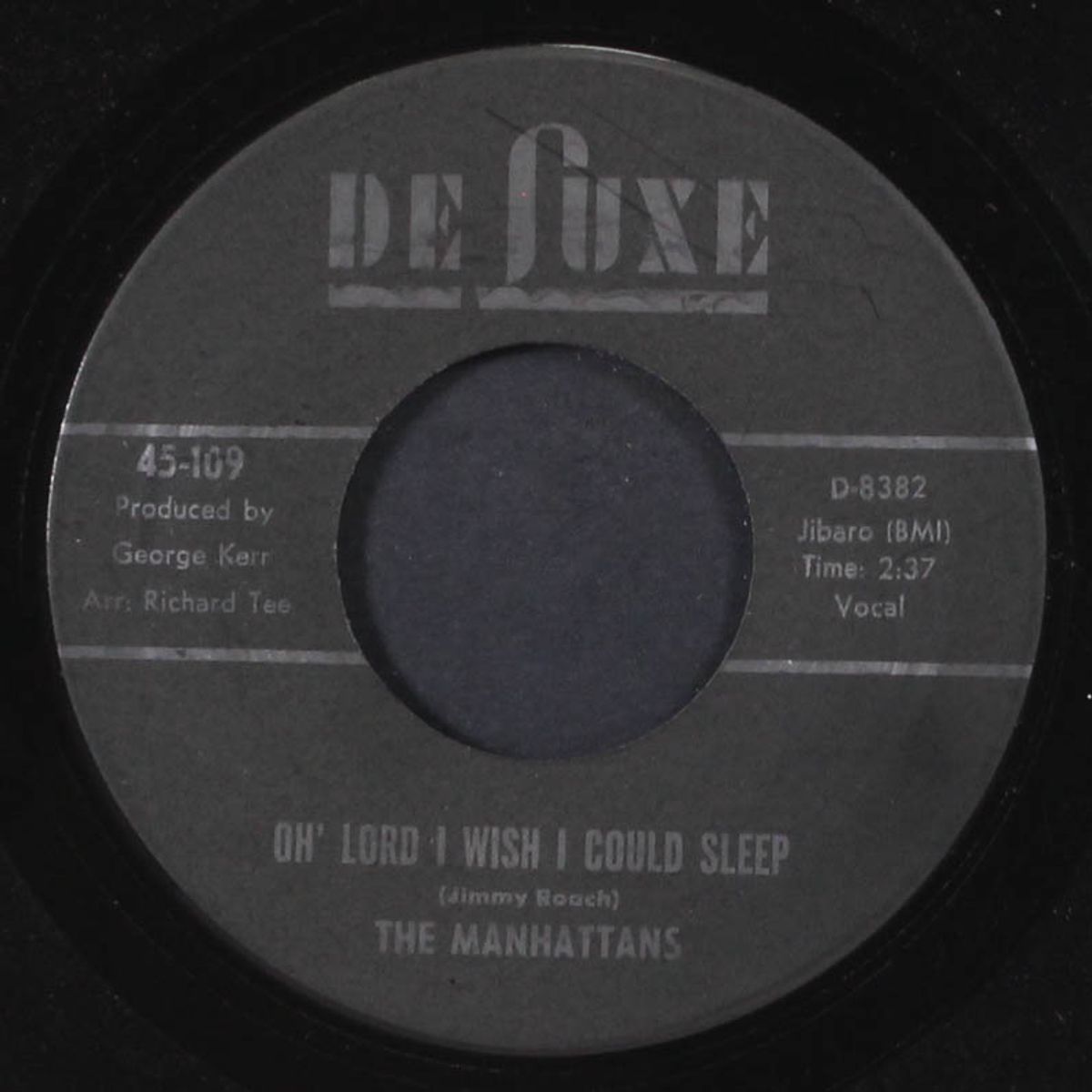 the picture became quite clear / oh' lord i wish i could sleep by MANHATTANS