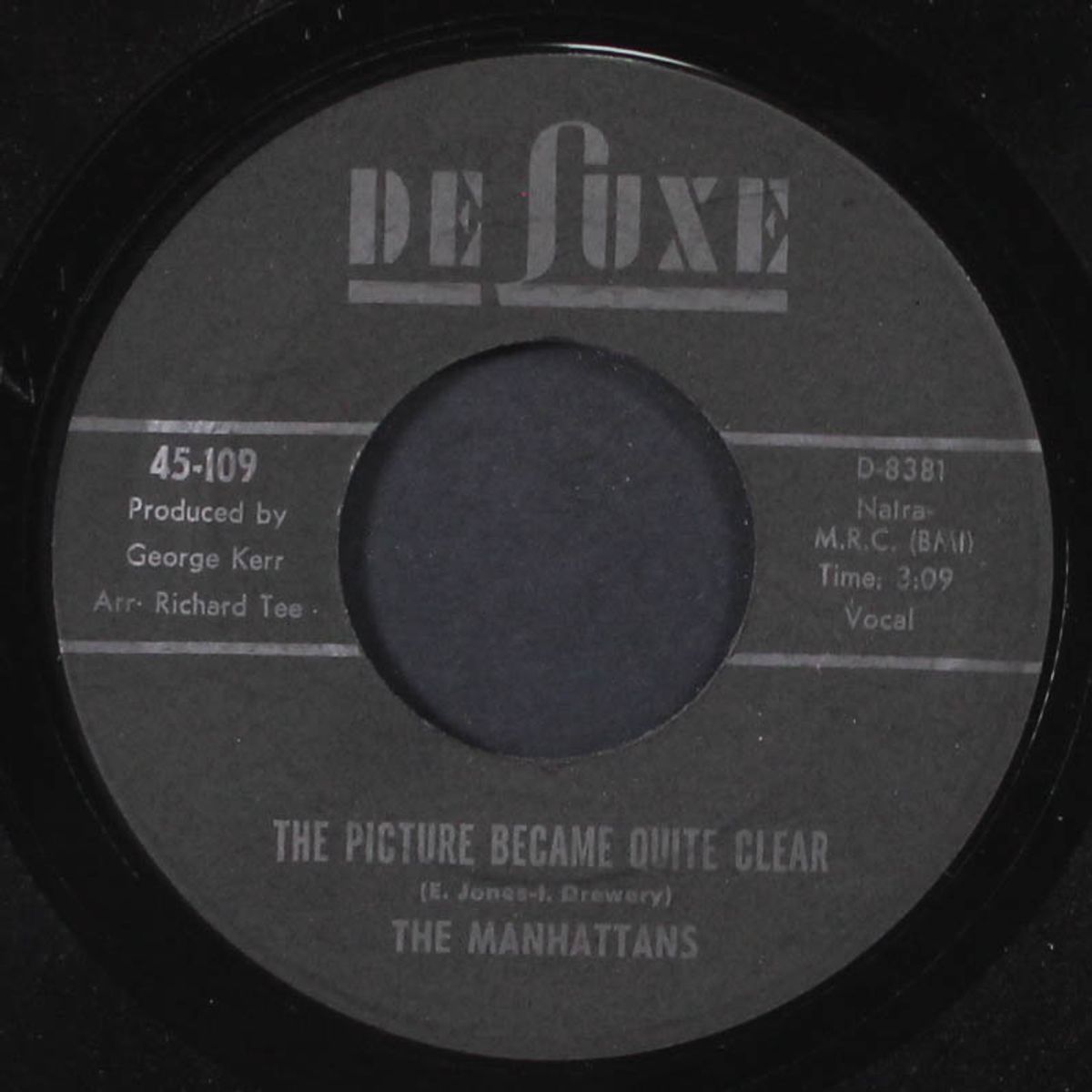 the picture became quite clear / oh' lord i wish i could sleep by MANHATTANS