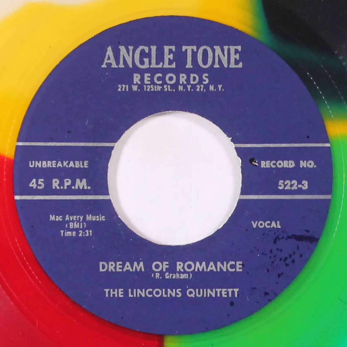 dream of romance / tell me what is wrong by LINCOLNS QUINTETT