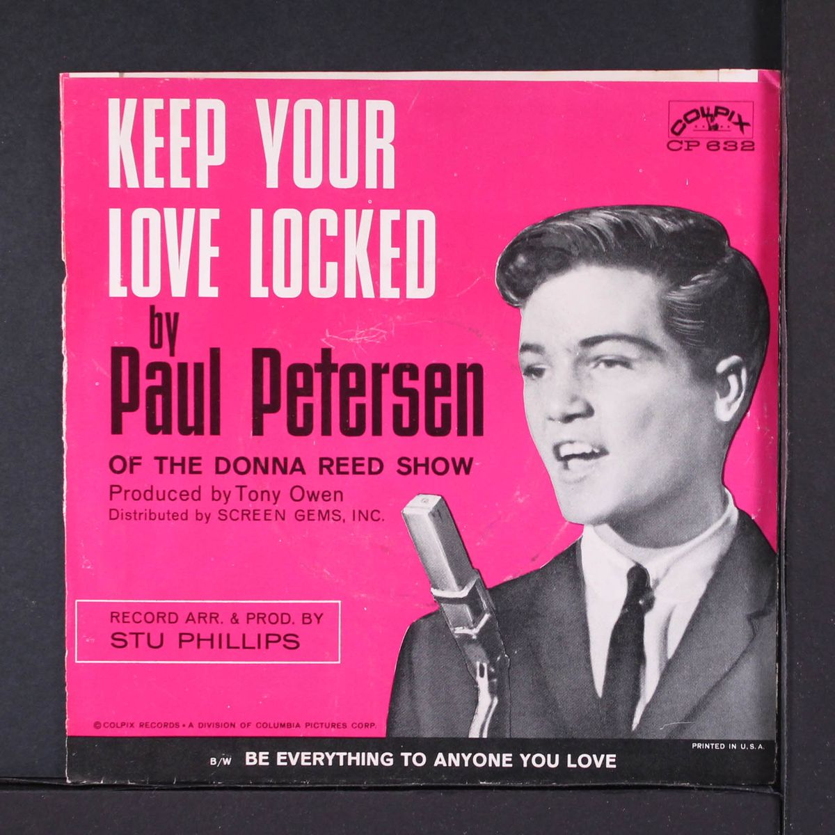 keep your love locked / be everything to anyone you love by PAUL PETERSEN