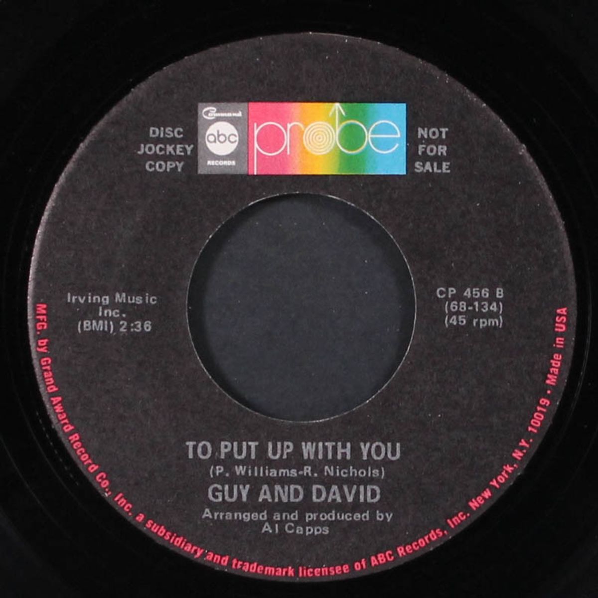 to put up with you / brooklyn roads by GUY & DAVID
