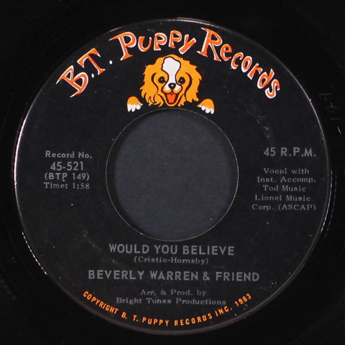 would you believe / so glad you're my baby by BEVERLY WARREN