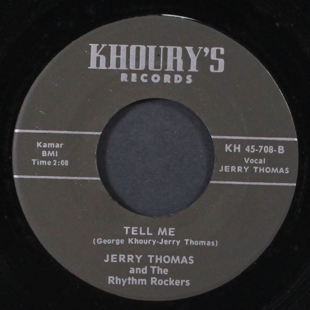 baby please / tell me by JERRY THOMAS & RHYTHM ROCKERS