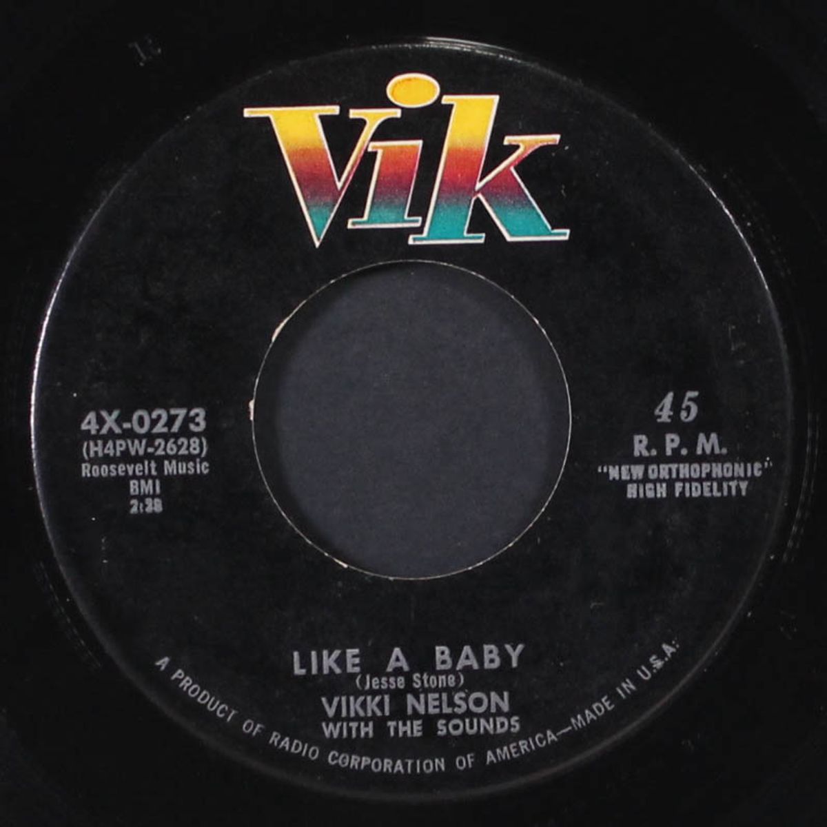 like a baby / i was a fool for leaving by VIKKI NELSON & SOUNDS