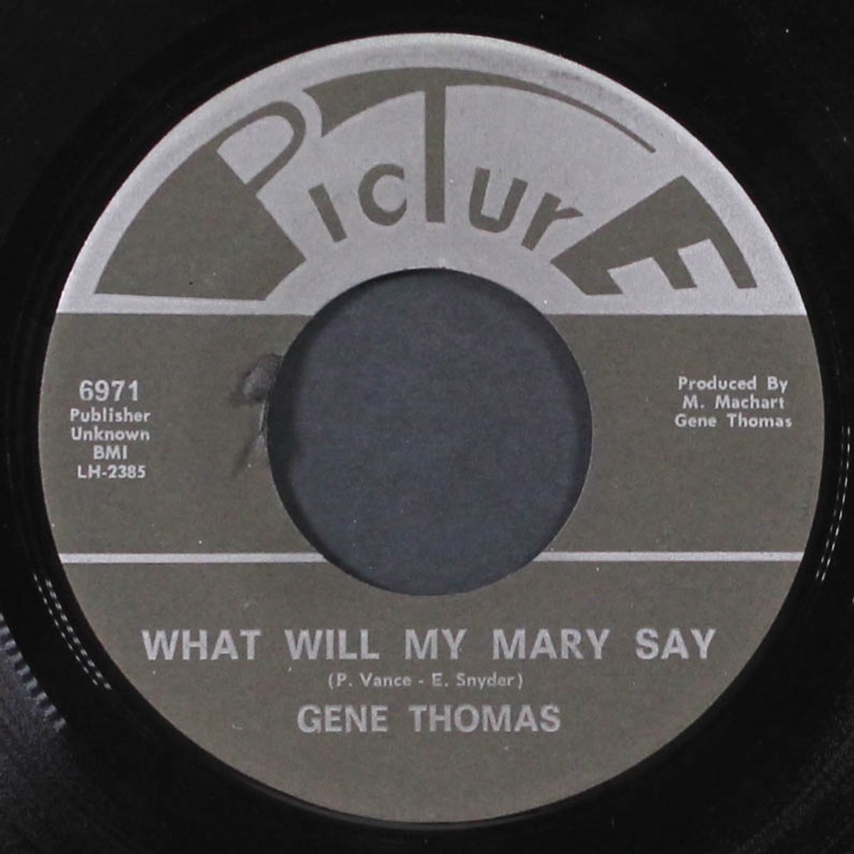 i live one day at a time / what will my mary say by GENE THOMAS
