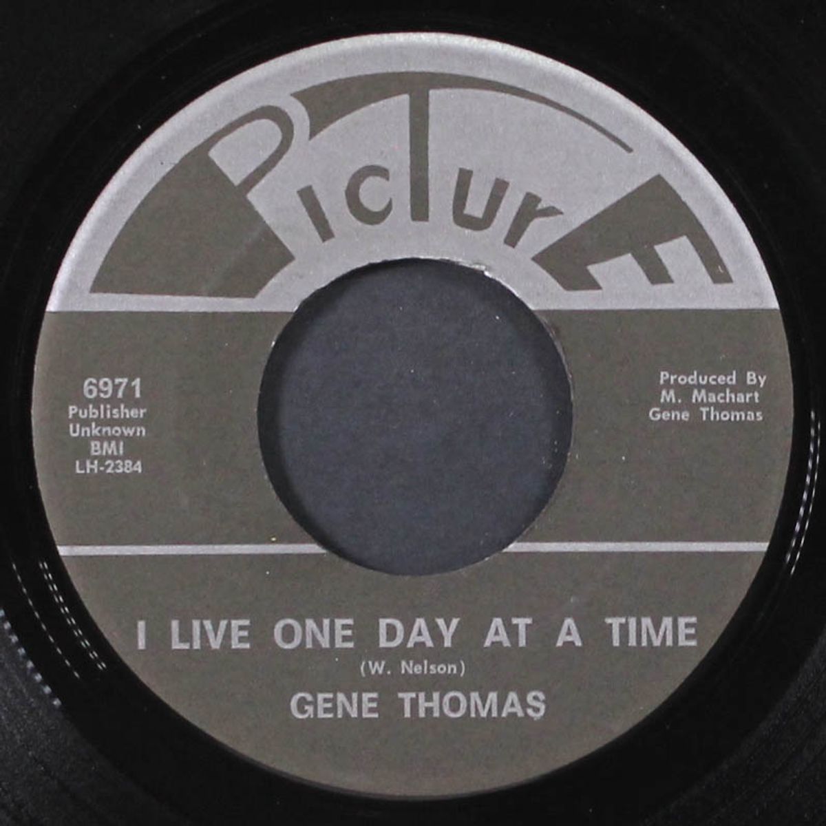 i live one day at a time / what will my mary say by GENE THOMAS