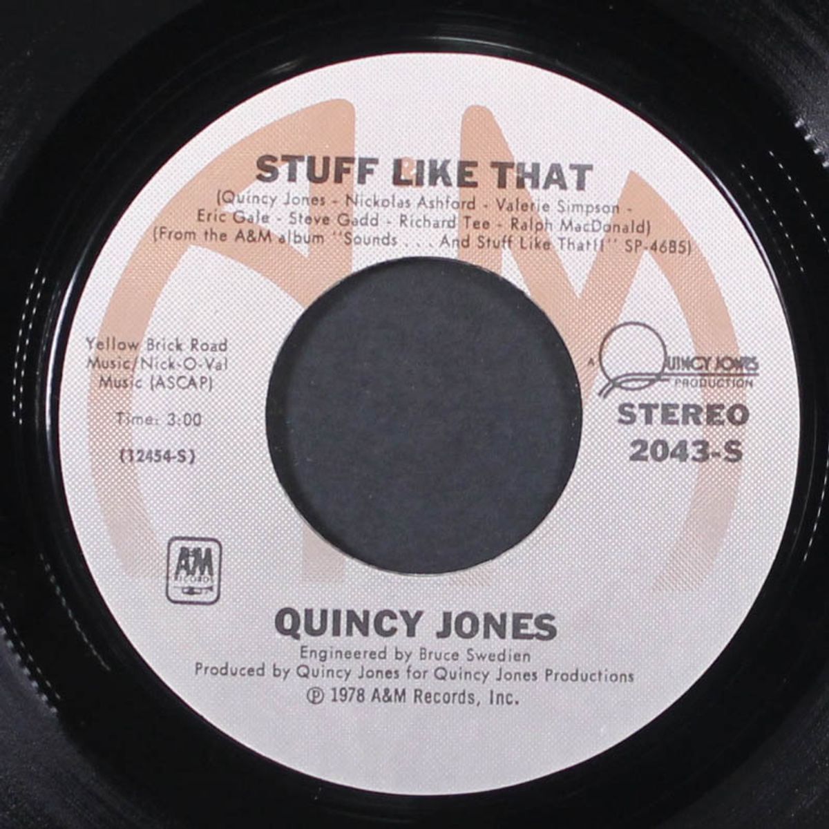 stuff like that / there's a train leavin' by QUINCY JONES