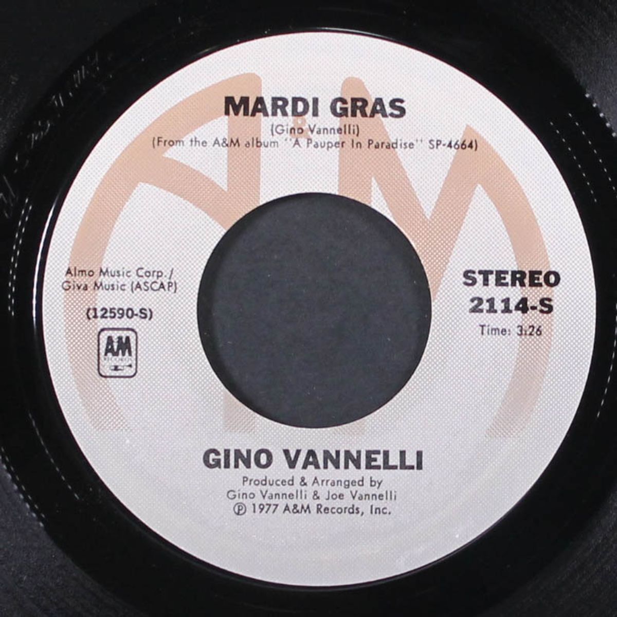 wheels of life / mardi gras by GINO VANNELLI