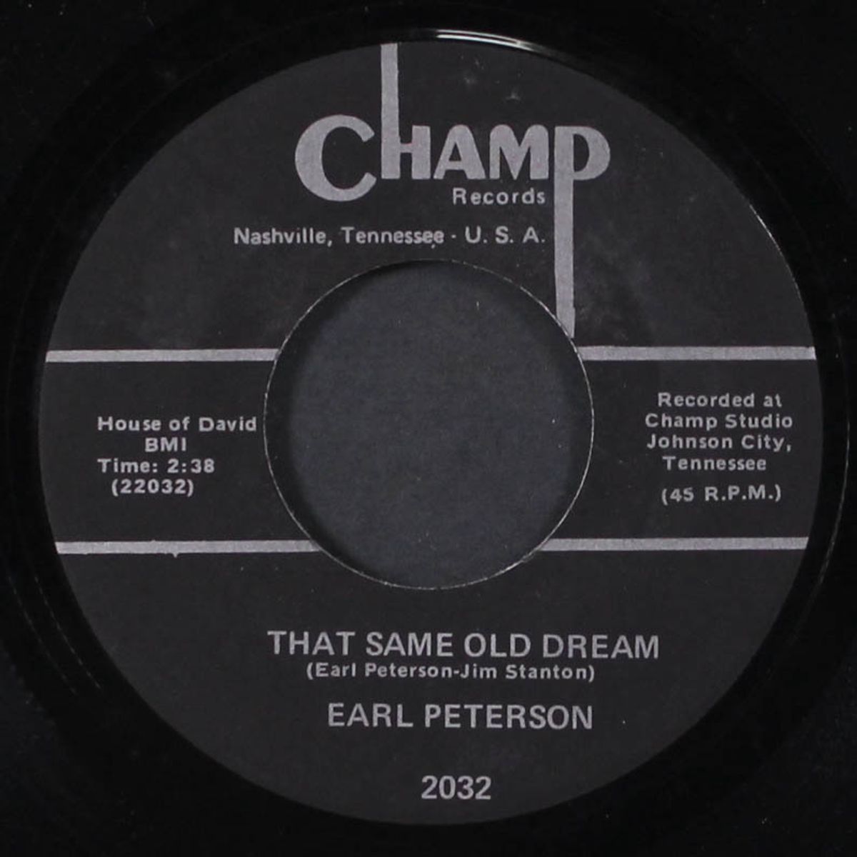 a little too long by EARL PETERSON