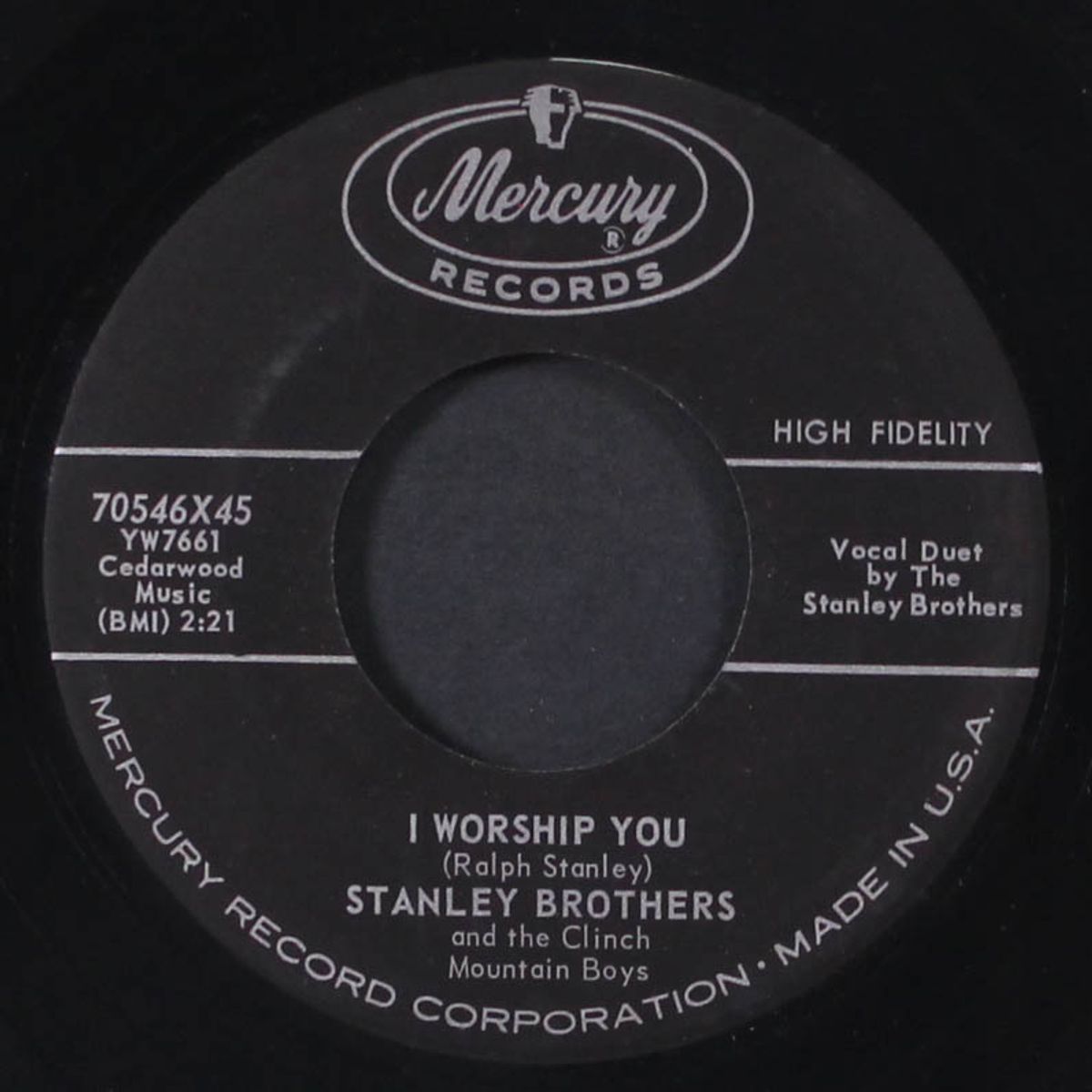 hard times / i worship you by STANLEY BROTHERS