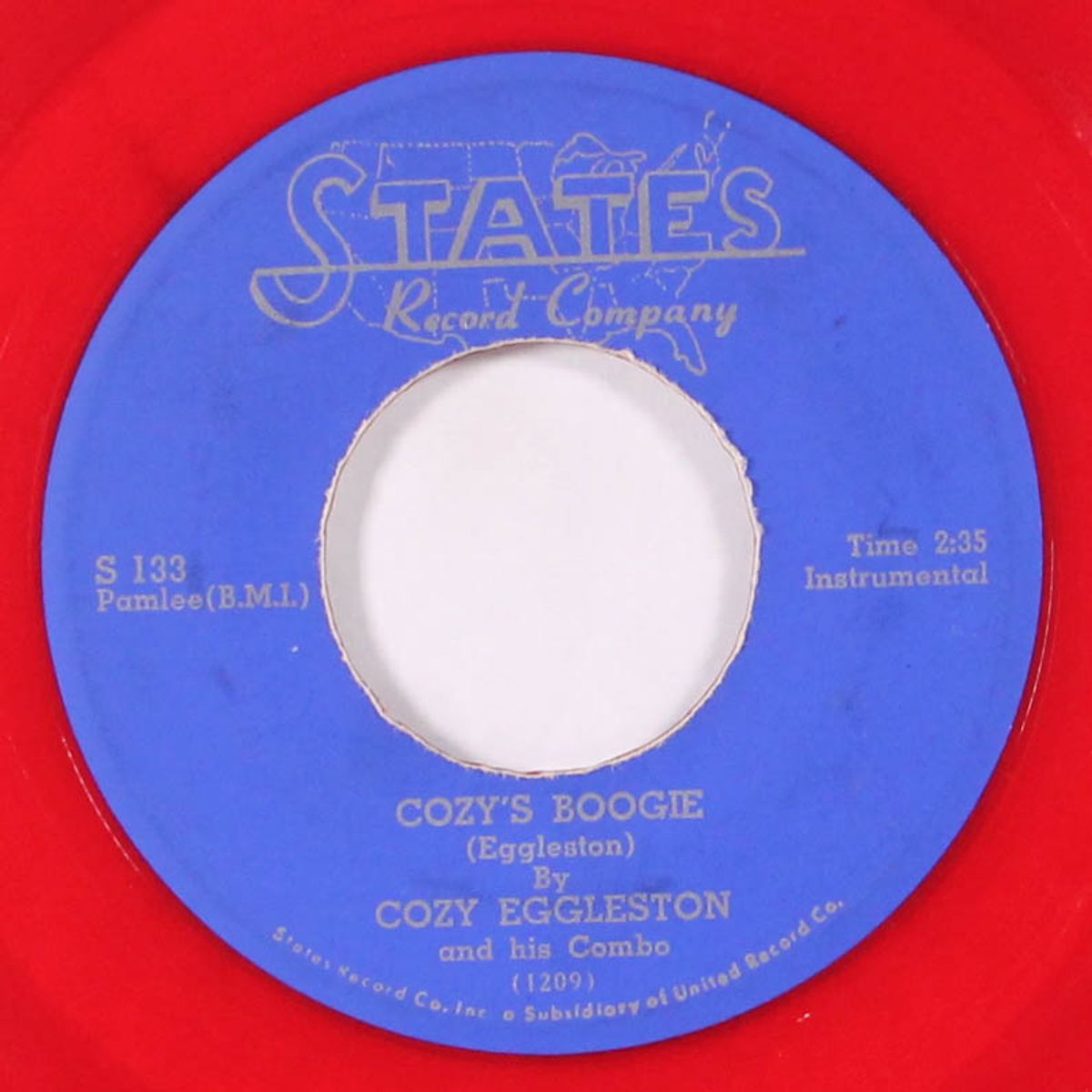 big heavy / cozy's boogie by COZY EGGLESTON