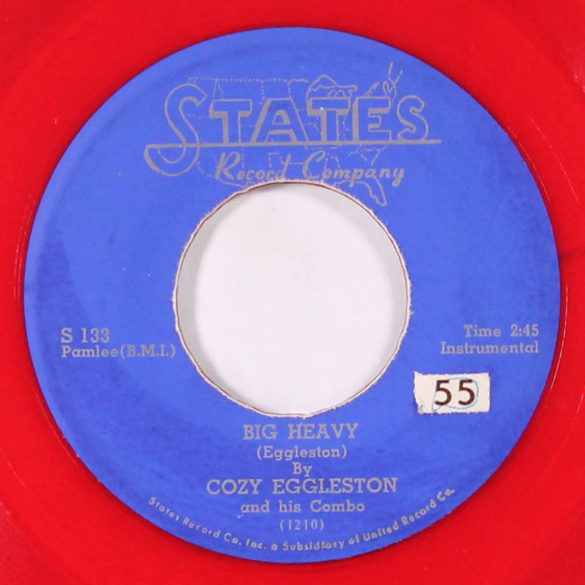 big heavy / cozy's boogie by COZY EGGLESTON