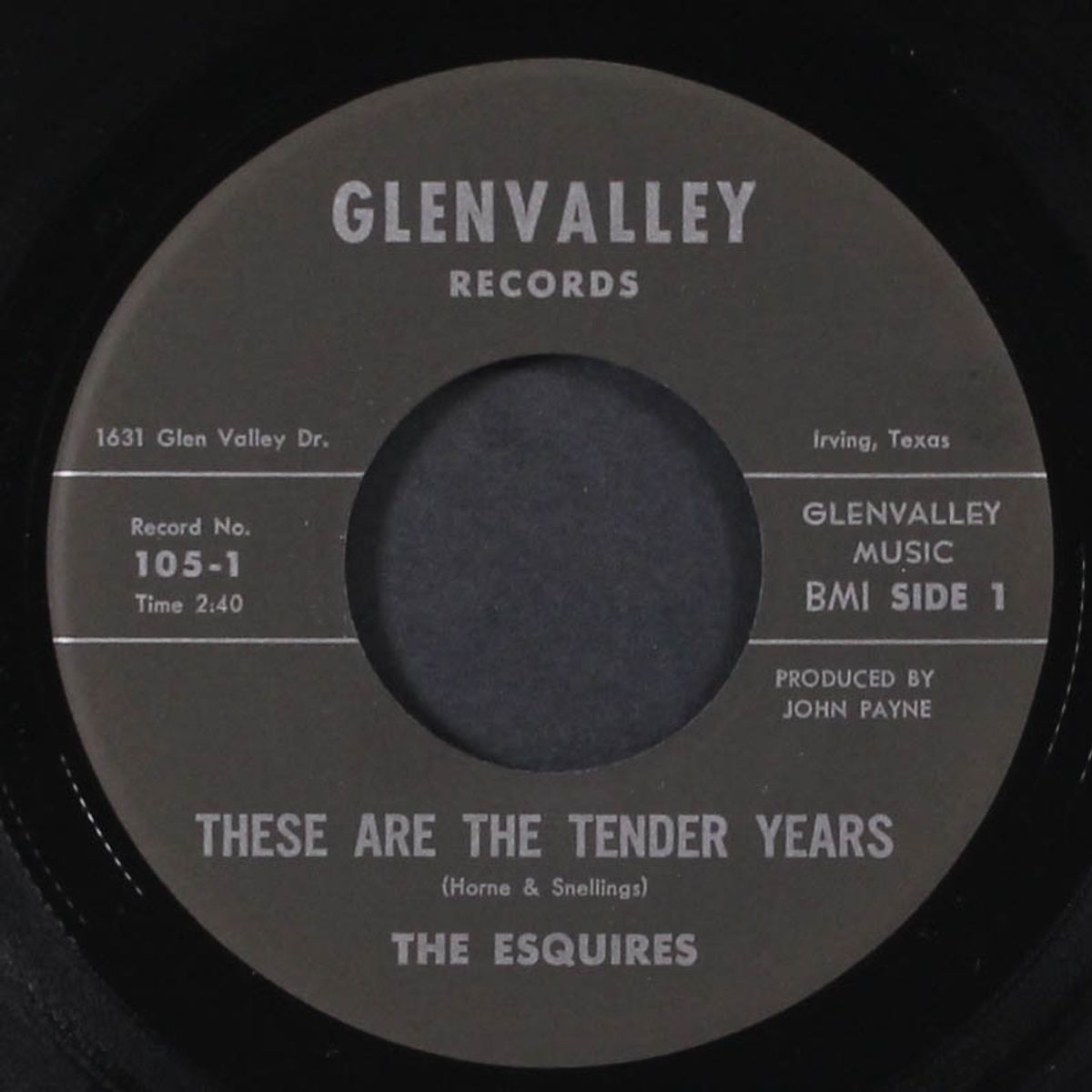 these are the tender years / come on, come on by ESQUIRES