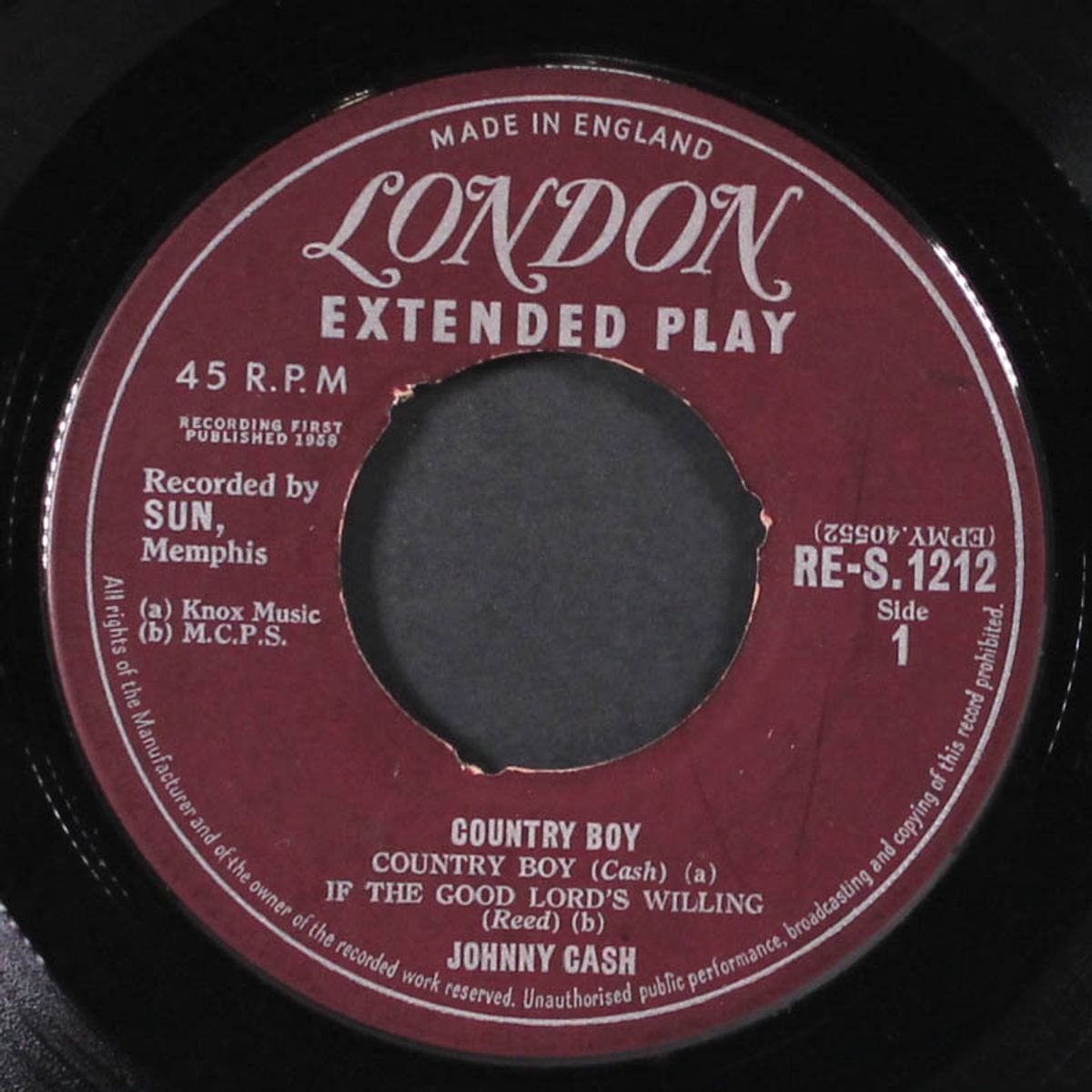 country boy by JOHNNY CASH