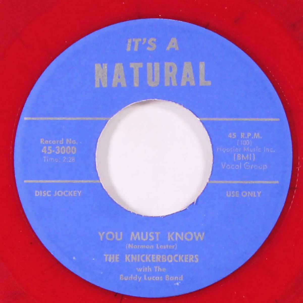 you must know / somewhere, somehow, sweetheart by KNICKERBOCKERS