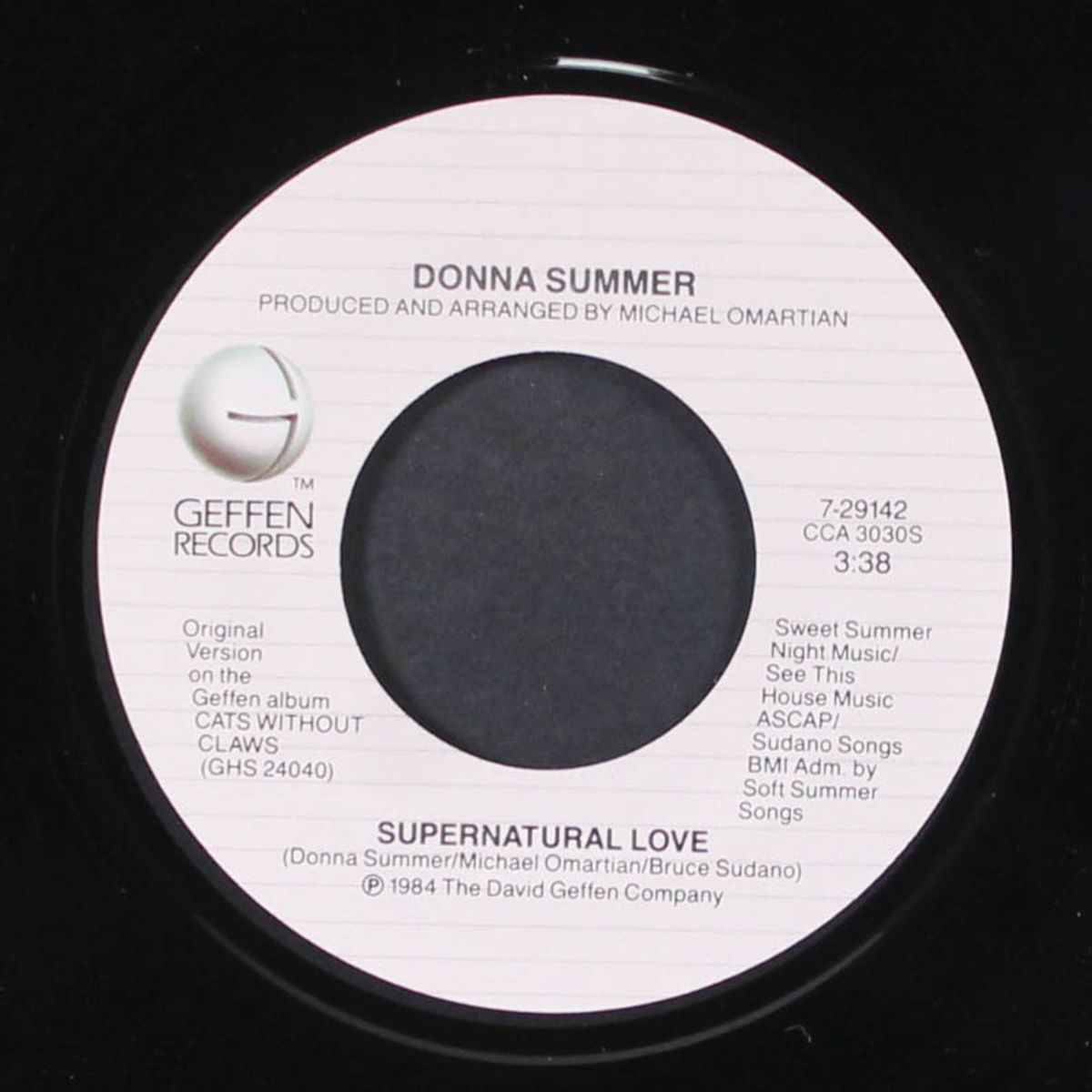 supernatural love / face the music by DONNA SUMMER