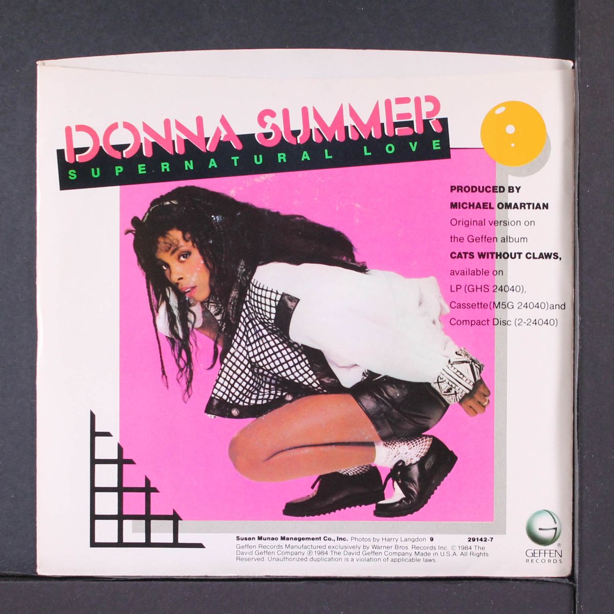 supernatural love / face the music by DONNA SUMMER