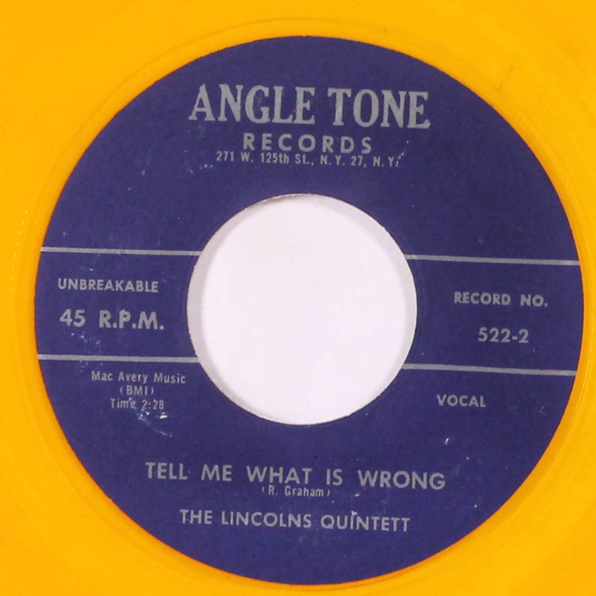 dream of romance / tell me what is wrong by LINCOLNS QUINTETT