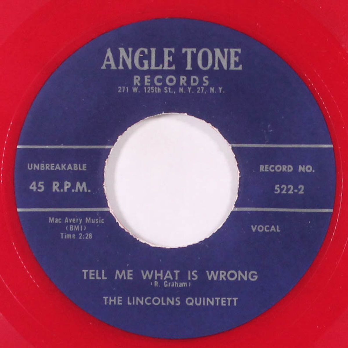 dream of romance / tell me what is wrong by LINCOLNS QUINTETT