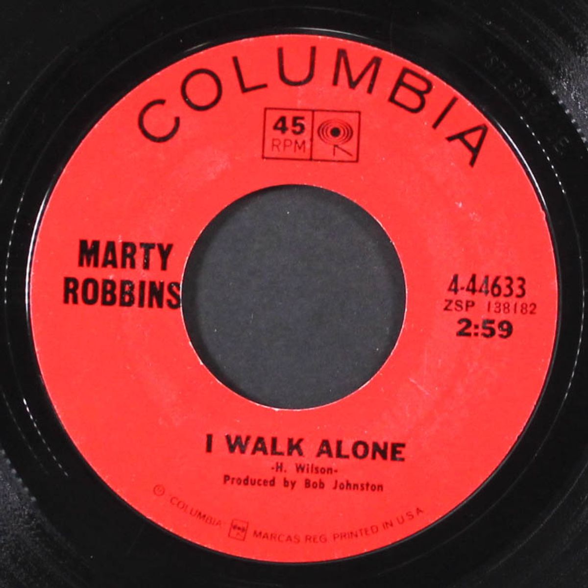 i walk alone by MARTY ROBBINS