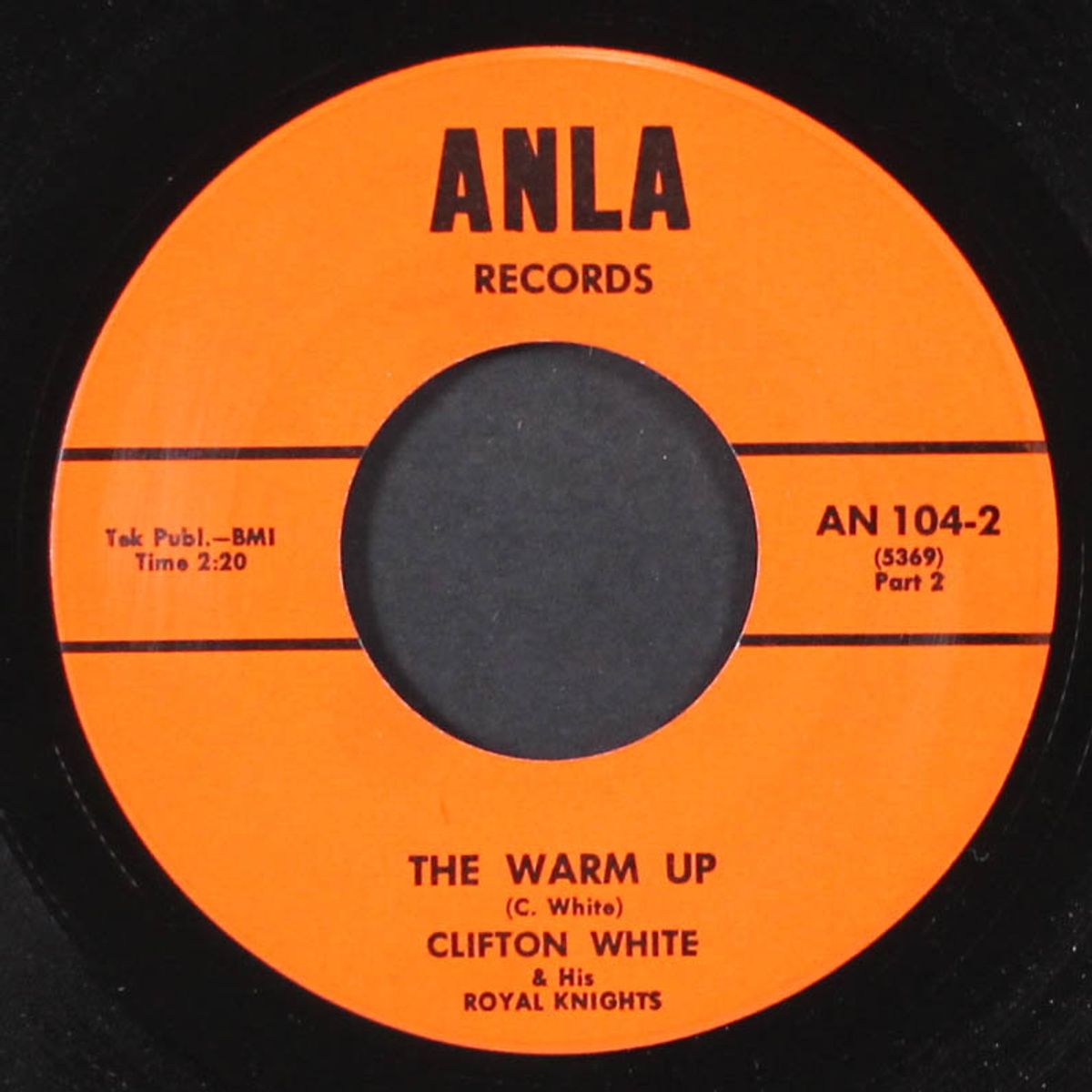 the warm up / part 2 by CLIFTON WHITE