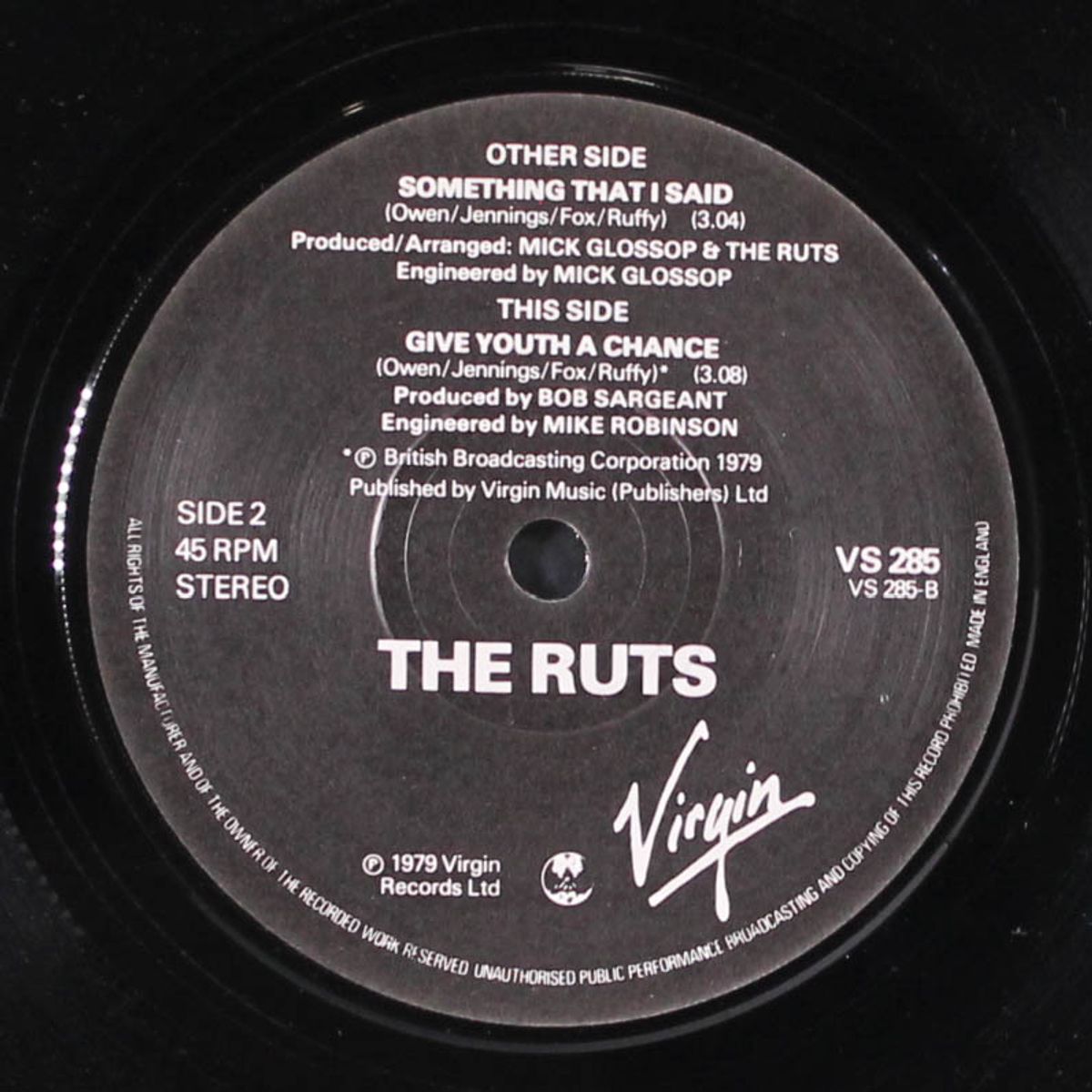 something that i said by RUTS