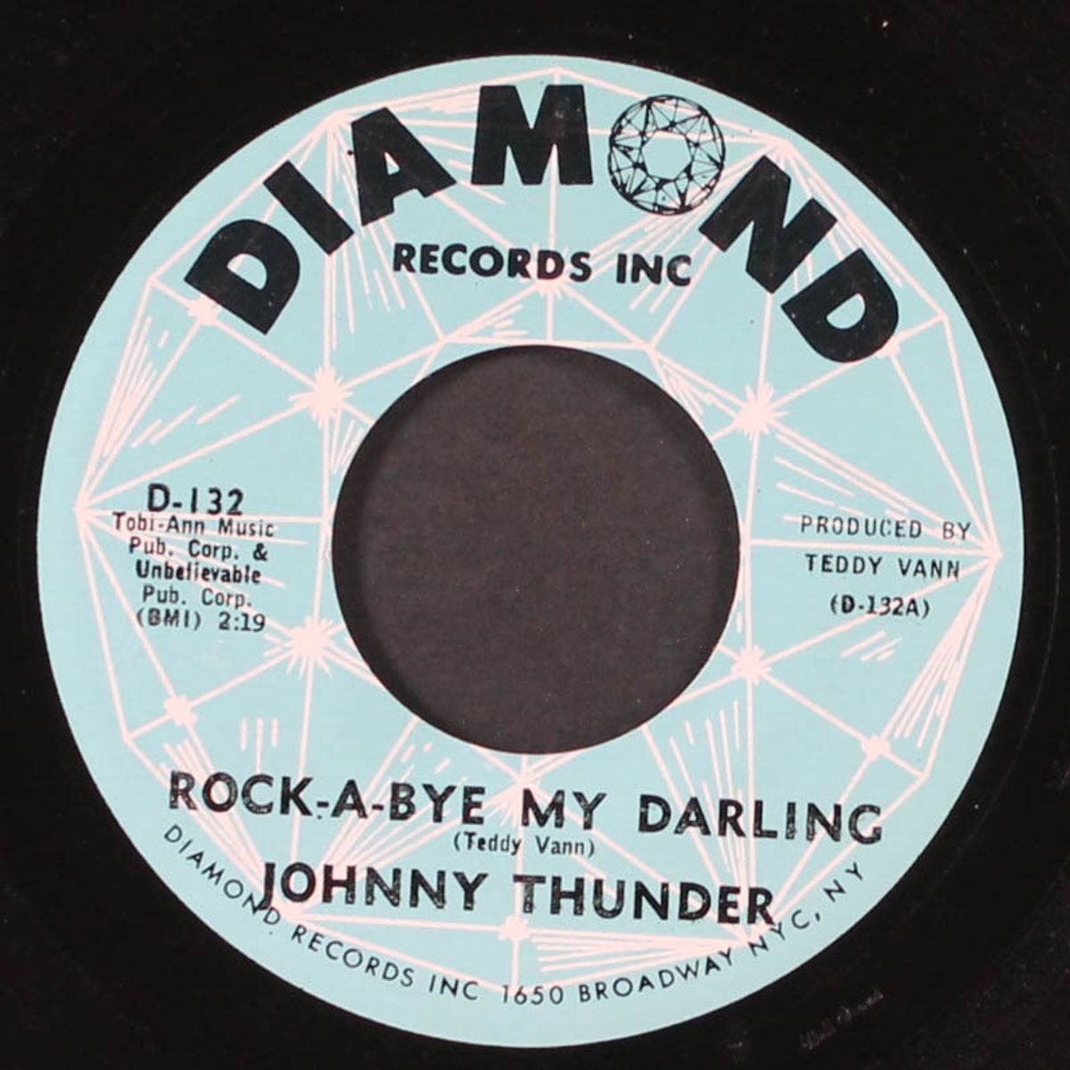 rock-a-bye my darling / rosy dance by JOHNNY THUNDER