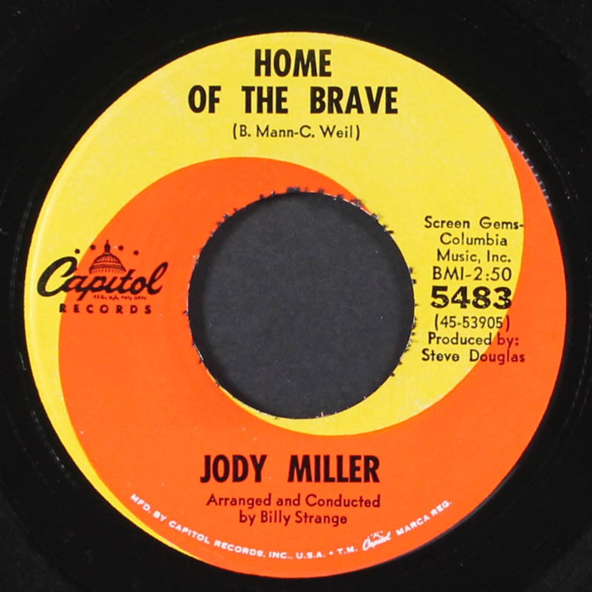 home of the brave by JODY MILLER