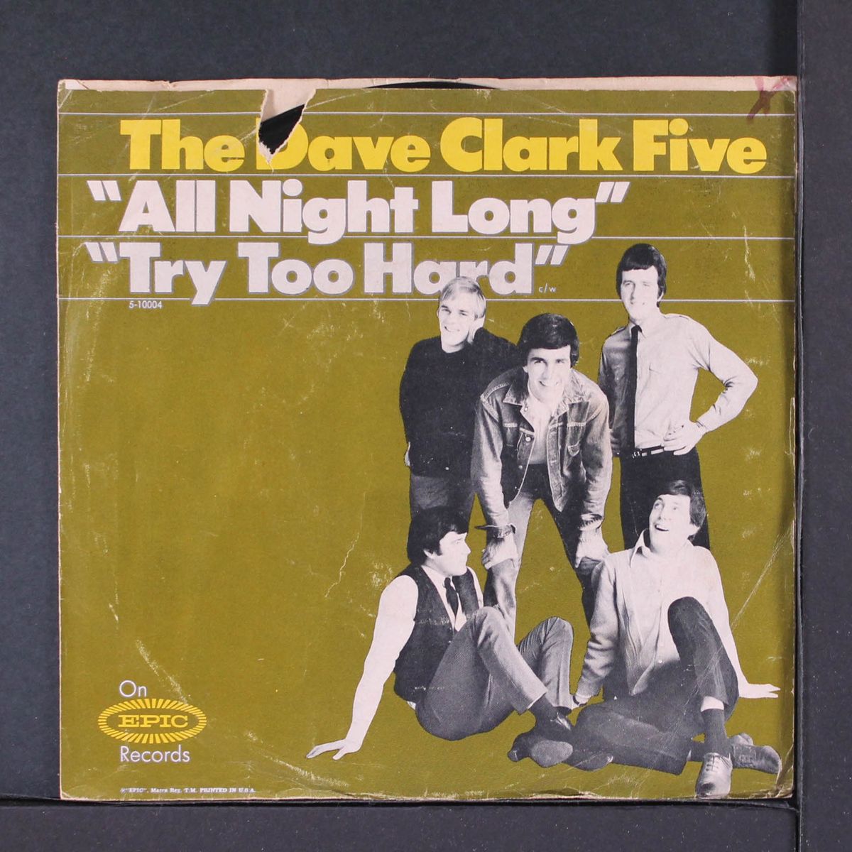 try too hard / all night long by DAVE CLARK FIVE