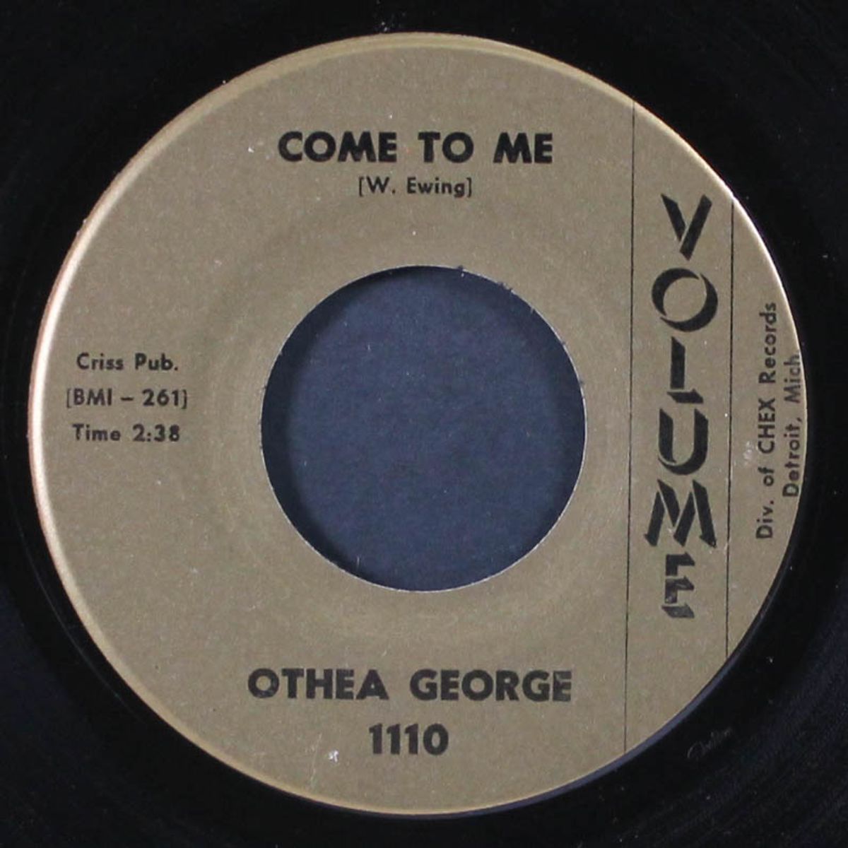 keep on writtin' / come to me by OTHEA GEORGE