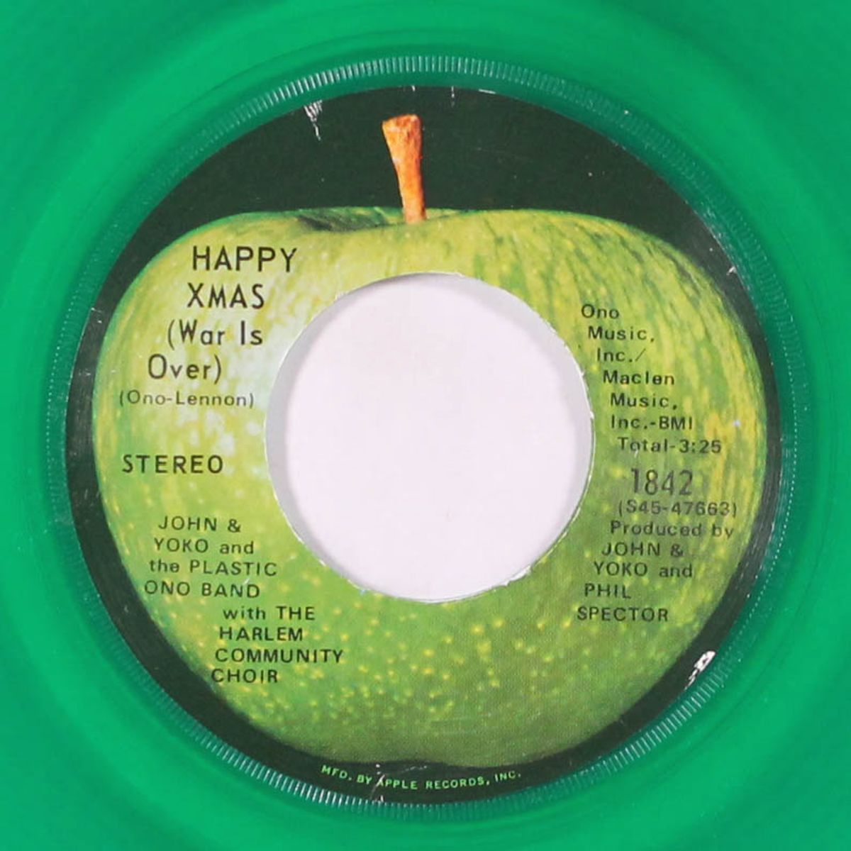 happy xmas (war is over)/ listen the snow is falling by JOHN LENNON & YOKO ONO