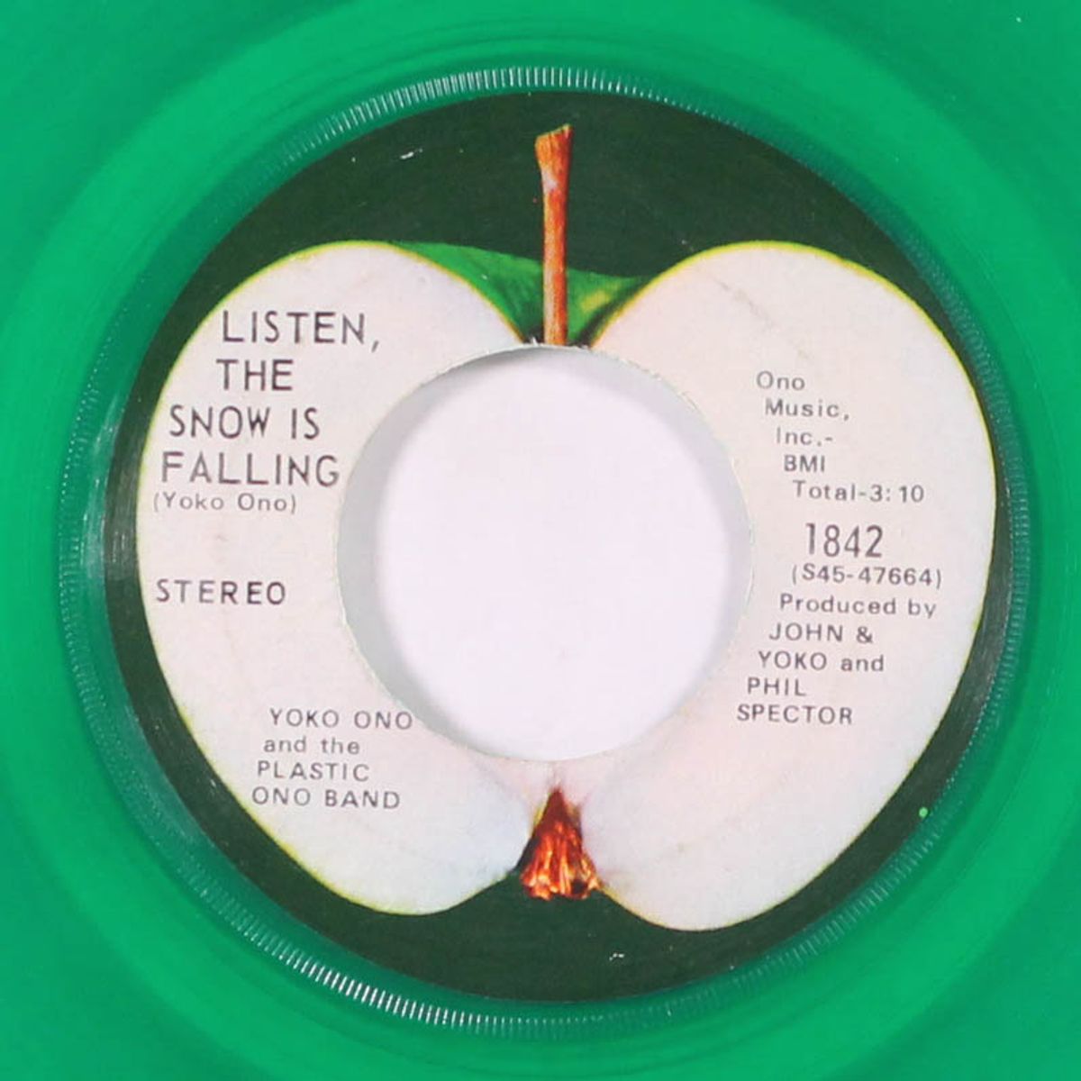 happy xmas (war is over)/ listen the snow is falling by JOHN LENNON & YOKO ONO