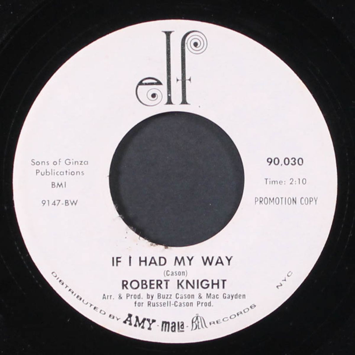if i had my way / smokey by ROBERT KNIGHT