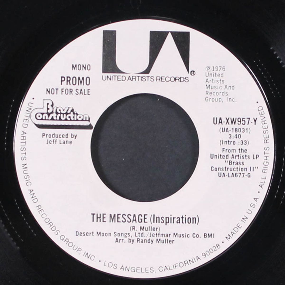 the message / what's on your mind by BRASS CONSTRUCTION
