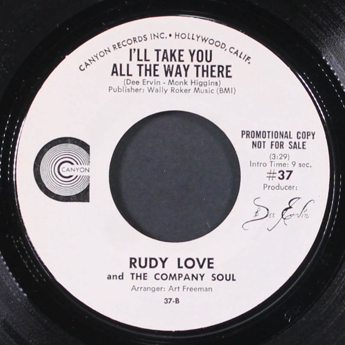happiness / i'll take you all the way there by RUDY LOVE & COMPANY SOUL